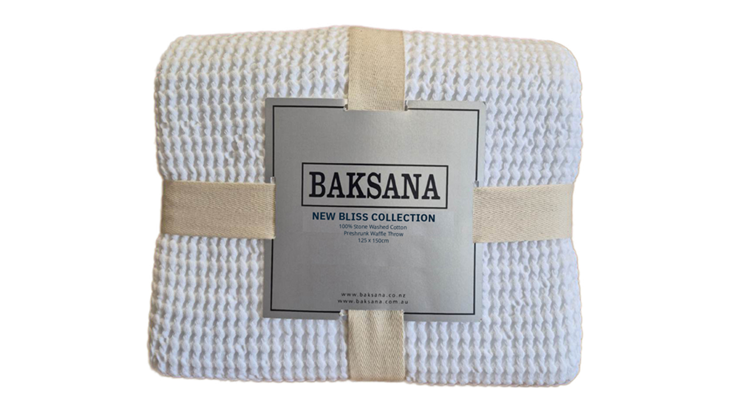 New Bliss Throw in a stylish white colour